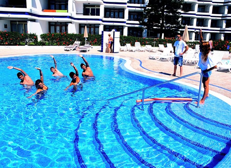 Apartamentos Tamaran ปลายา เดล อิงเกลส ภายนอก รูปภาพ